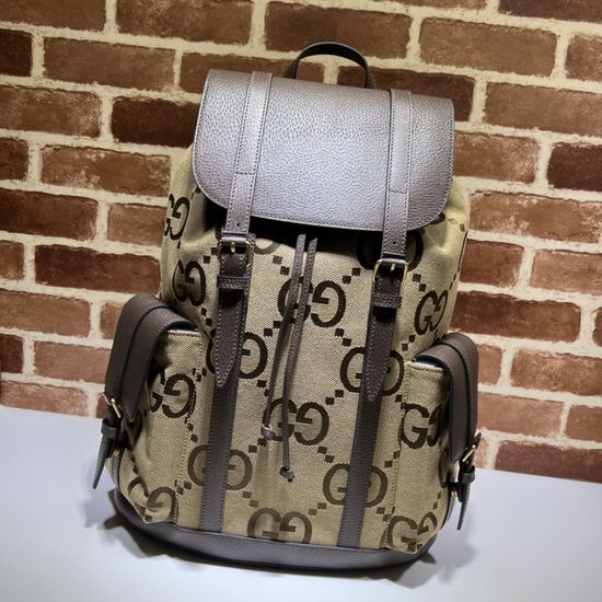 Gucci Large Bag Apricot Fabric 678829