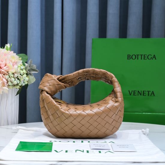 Bottega Veneta MINI JODIE Woven Leather Hobo Bag 6699-1