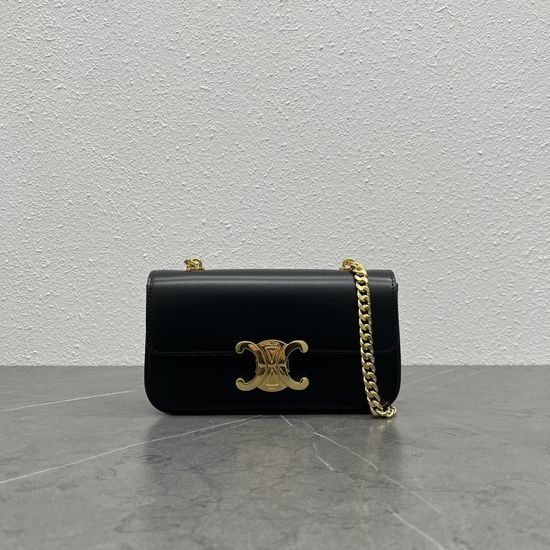 Celine Chain Shoulder Bag Black 197992