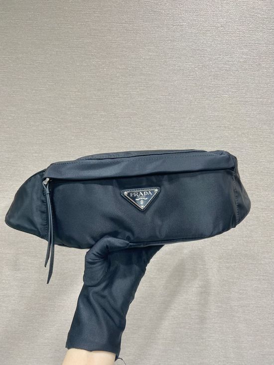 Prada Nylon Leather Waist Bag 2VL034