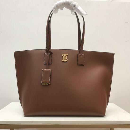 Burberry Tote Bag Leather Top Handle 80525031