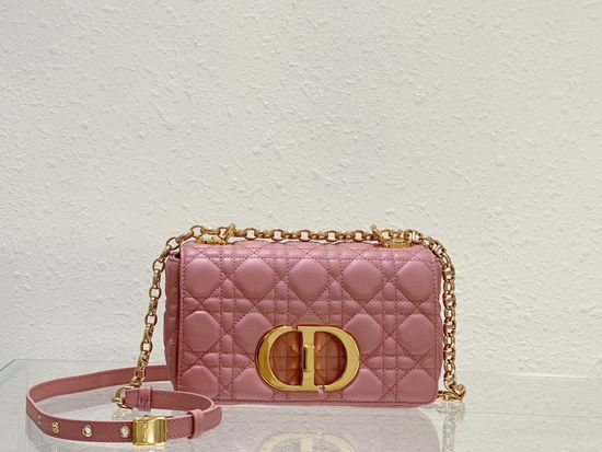 Christian Dior Caro Handbag Cannage Stitching 3360