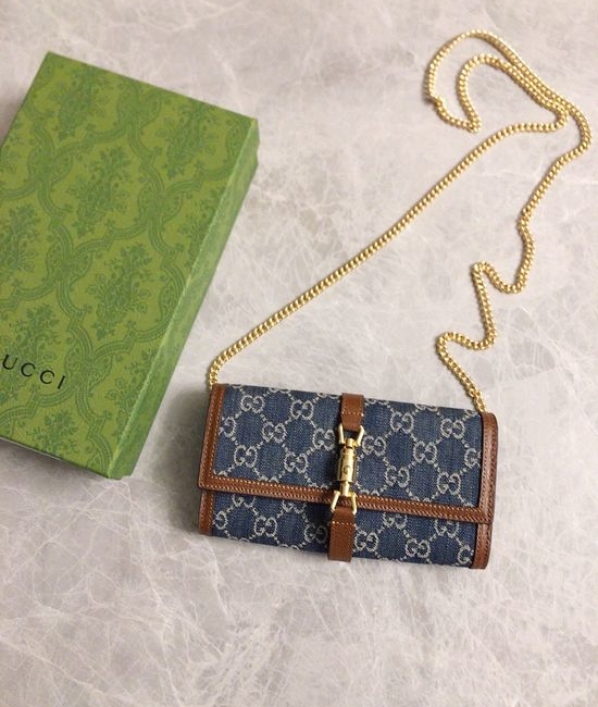 Gucci Jackie 1961 Chain Shoulder Bag 652681