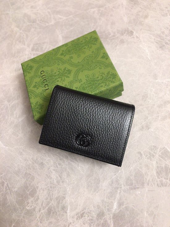 Gucci Marmont Leather Card Wallet 456126