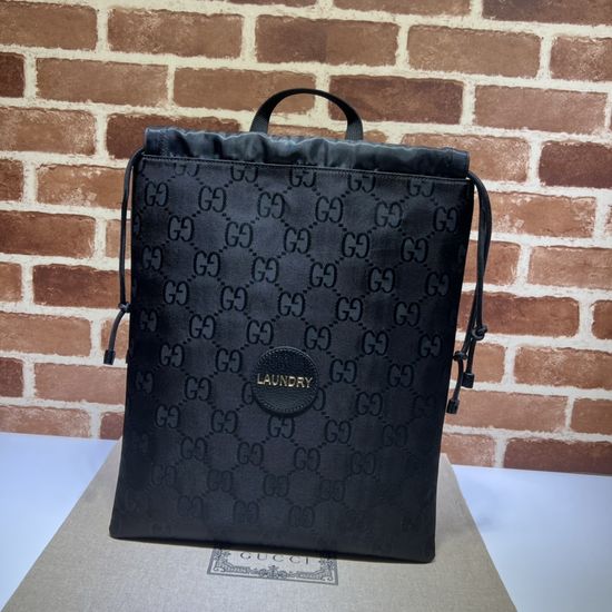 Gucci Large Bag Dry Clean Black Fabric 674247