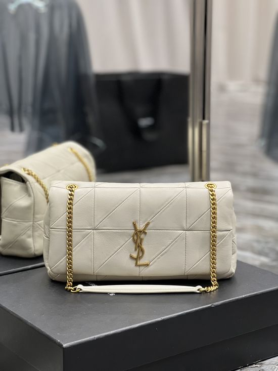 Yves Saint Laurent Patchwork Lambskin Medium Shoulder Bag 515821