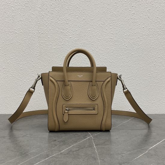 Celine Luggage Nano Nude Apricot Handbag 189243