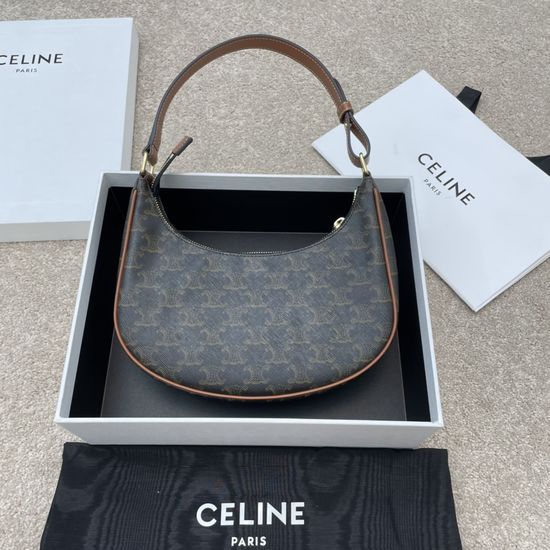 Celine AVA Signature Printed Shoulder Bag 193952
