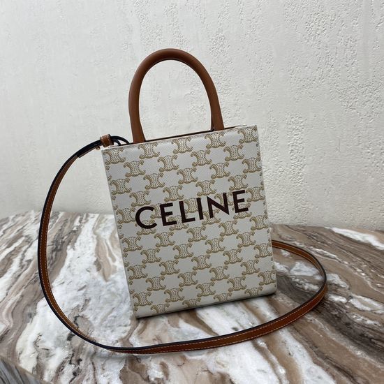 Celine CABAS TRIOMPHE Mini Vertical Handbag 194372