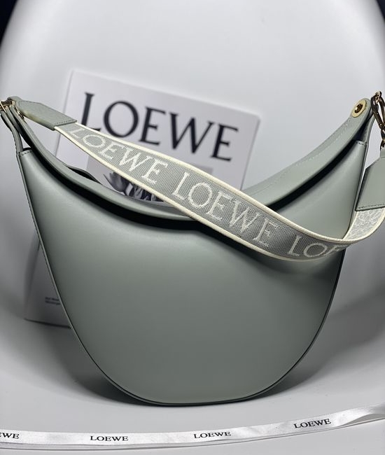 Loewe Lunap Series Crescent Bag with Wide Strap 11672