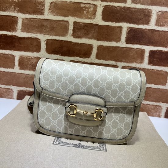 Gucci Handbag Oatmeal Rubber Bag 602204