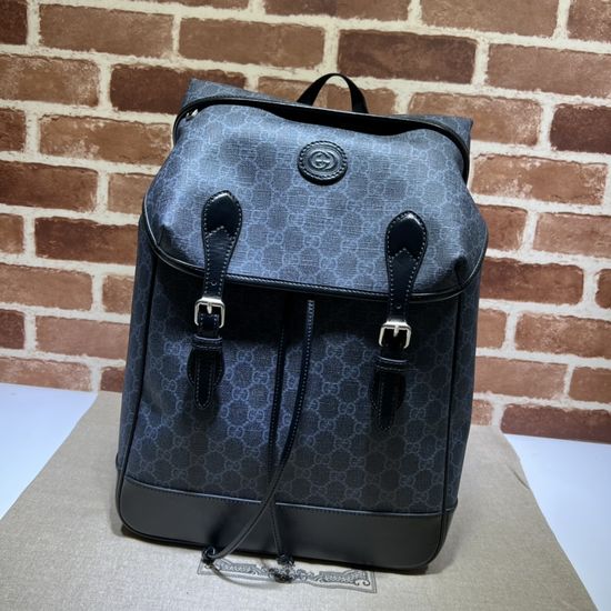 Gucci Large Bag Black PVC 696013