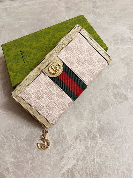 Gucci Ophidia Series Zipper Long Wallet 523154