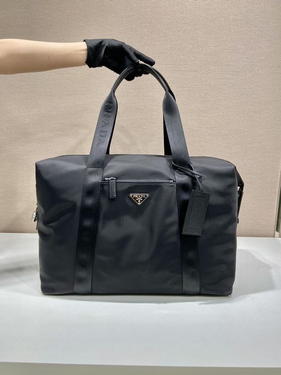 Prada Classic Travel Bag Nylon Leather 2VC796