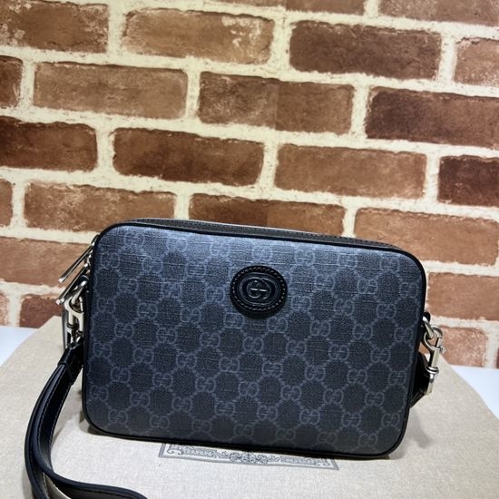 Gucci Shoulder Bag Coated Canvas Classic 703468