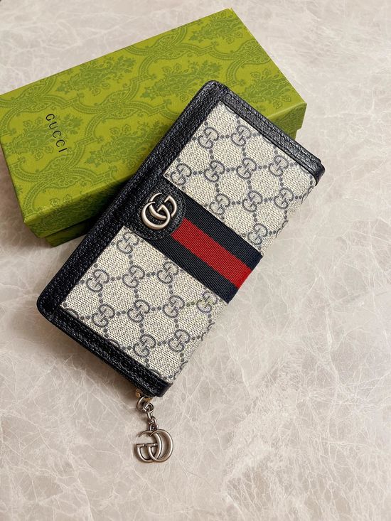 Gucci Ophidia Series Zip Long Wallet 523154