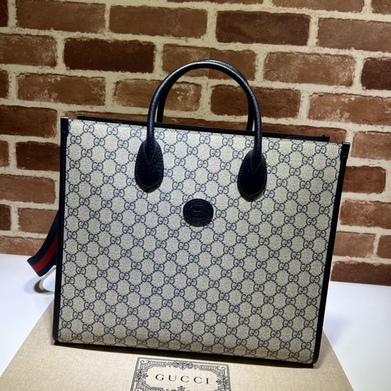 Gucci Coated Canvas Tote Bag 674148