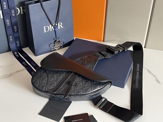 Christian Dior Saddle Canvas Bag D93305