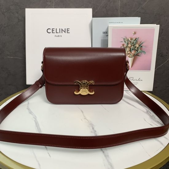 Celine Triomphe Upgraded Lambskin Bag 187363