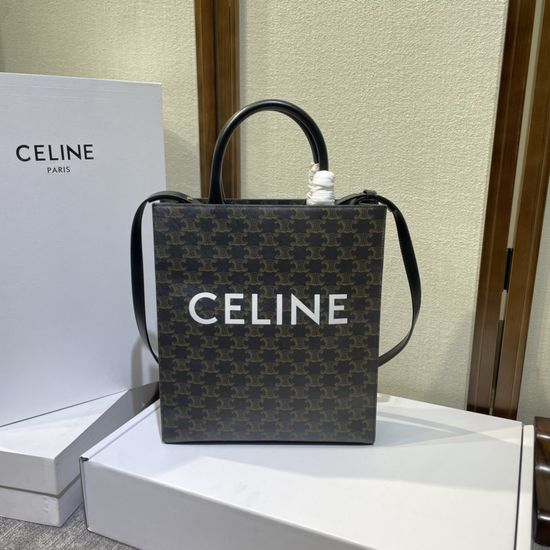 Celine Triomphe Printed Medium Tote 191542