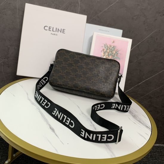 Celine Triomphe Canvas Medium Messenger Bag 197202