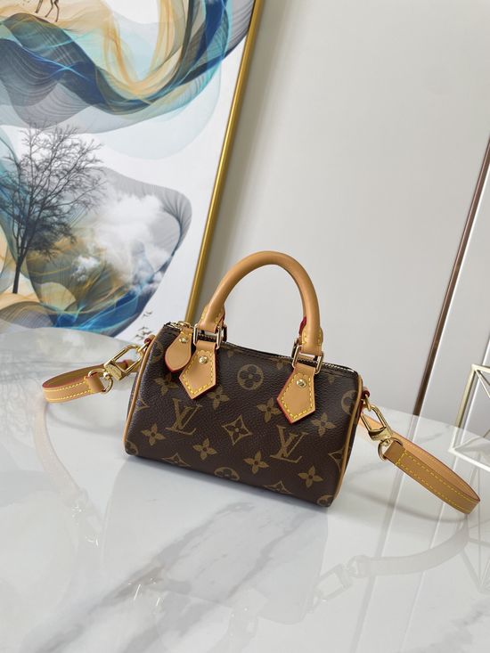 Louis Vuitton NANO SPEEDY Mini Pillow Bag M81085