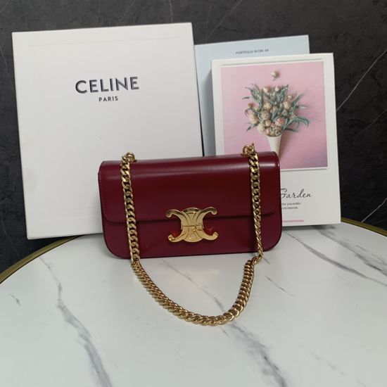 Celine Short Chain Shoulder Bag 197993