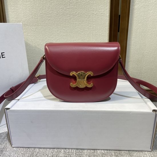 Celine TEEN BESACE TRIOMPHE Leather Bag 110413