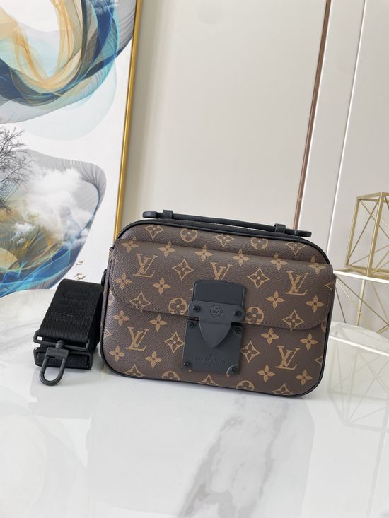 Louis Vuitton S Lock Monogram Messenger Bag M45806