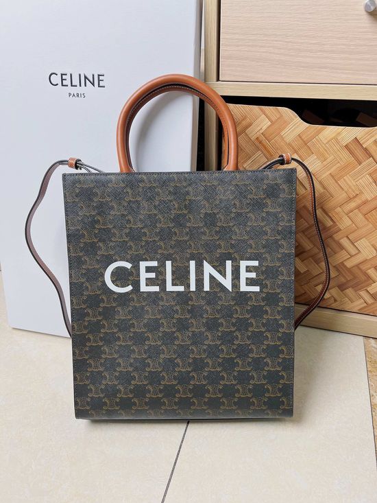Celine TRIOMPHE CABAS Classic Tote Bag 191542