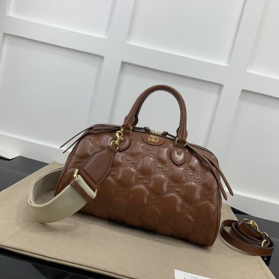 Gucci GG Matelasse Boston Bag 702242
