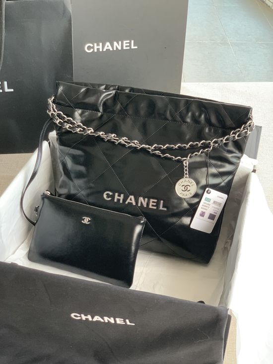 Chanel Calfskin Large Capacity Drawstring Bag AS3260