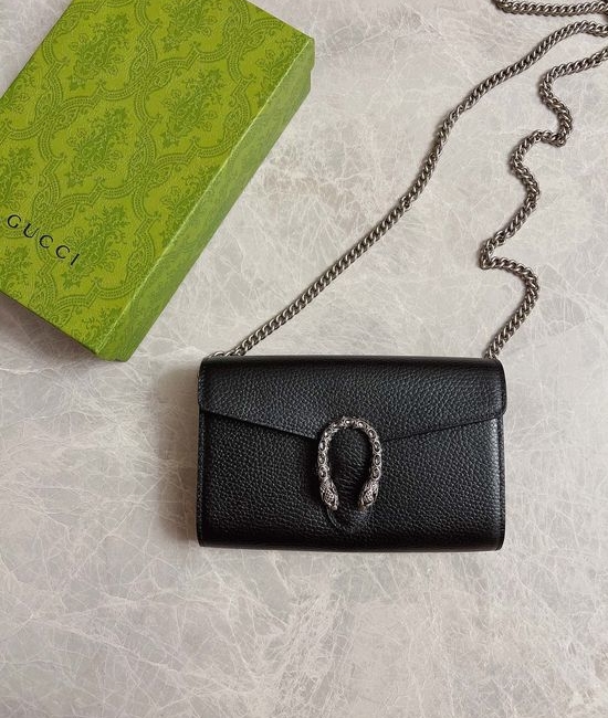 Gucci Dionysus Diamond-Embellished Chain Bag 401231