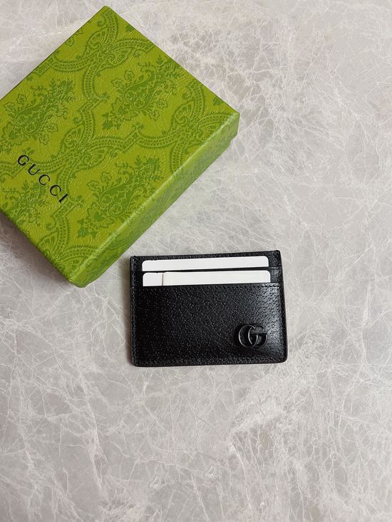 Gucci GG Marmont Leather Card Case 657588