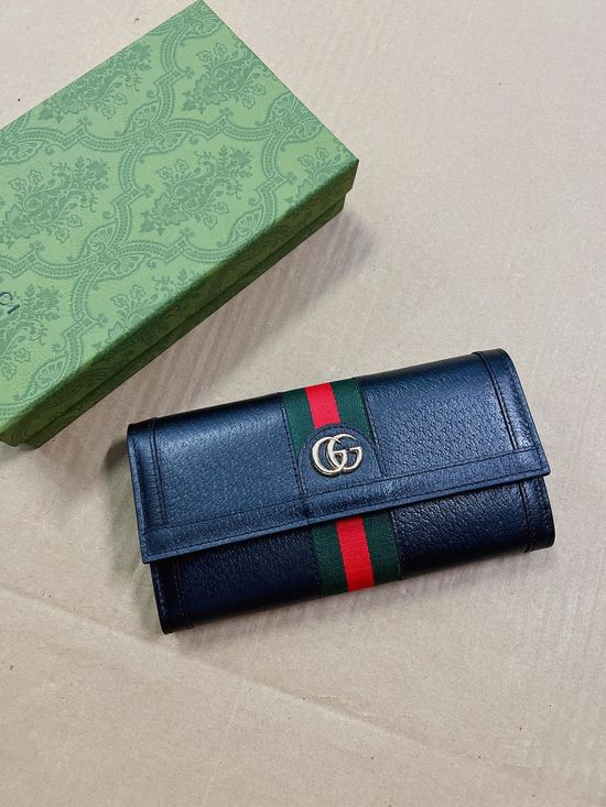 Gucci Ophidia GG Bifold Long Wallet 523153