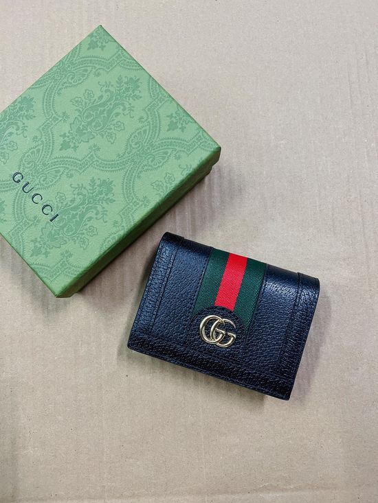Gucci Ophidia Short Card Holder Wallet 523155