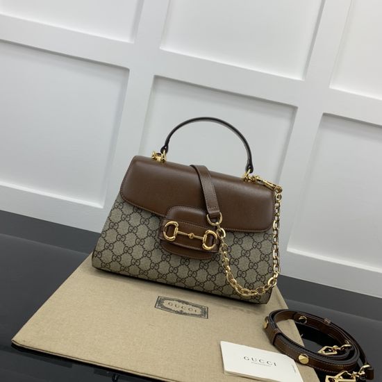 Gucci Horsebit 1955 Medium Top Handle Bag 702049