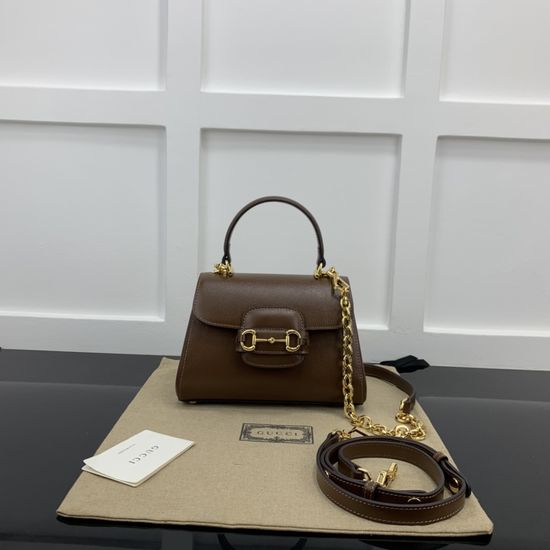 Gucci Horsebit 1955 Small Top Handle Bag 703848