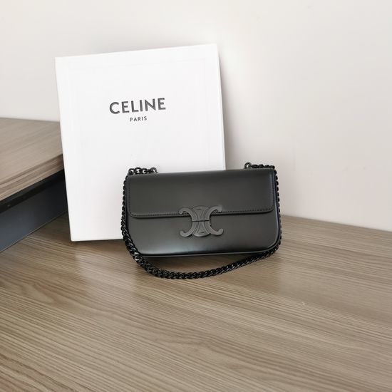Celine Chain Shoulder Bag Calfskin 197993