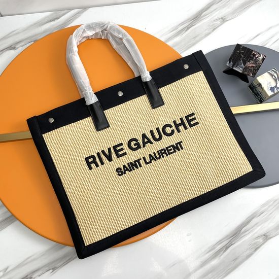 Yves Saint Laurent Rive Gauche Tote Bag Woven 509415