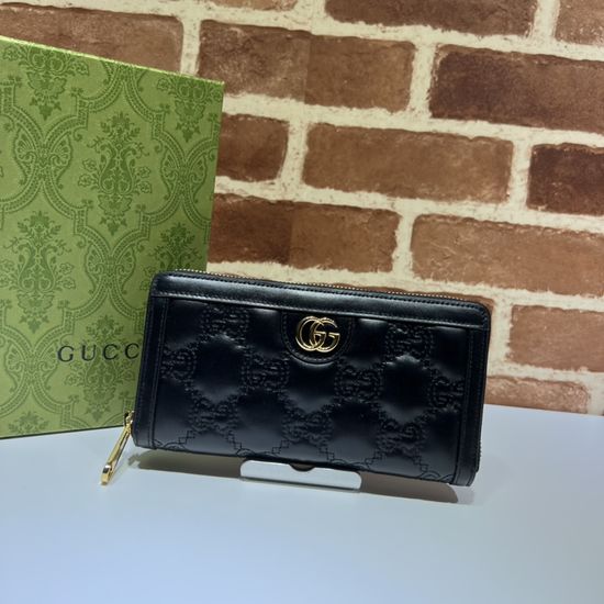 Gucci Leather Long Wallet 723784