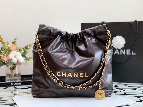Chanel 22bag Glossy Calfskin Handbag 3260