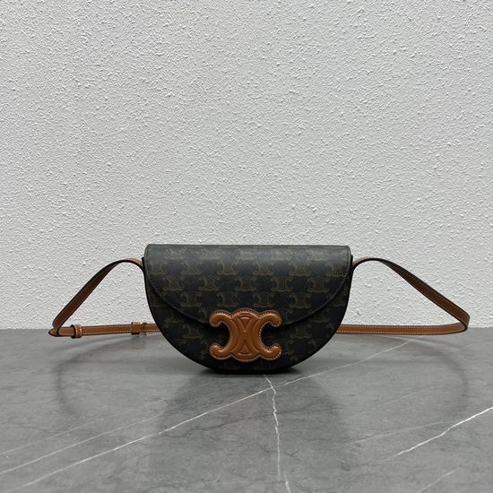 Celine Basace Crescent Shoulder Bag 111233