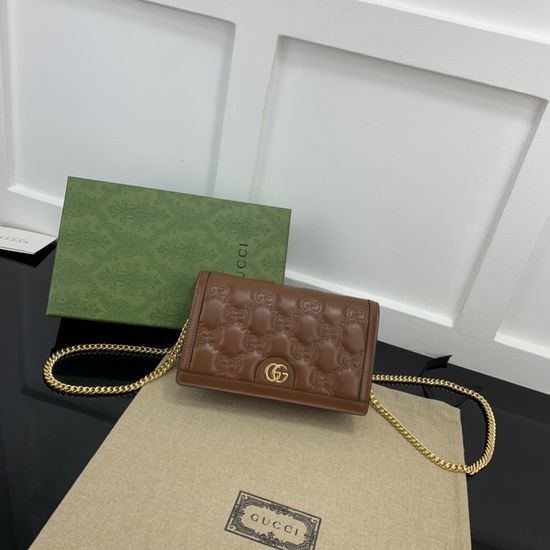 Gucci GG Matelasse Wallet on Chain 723787