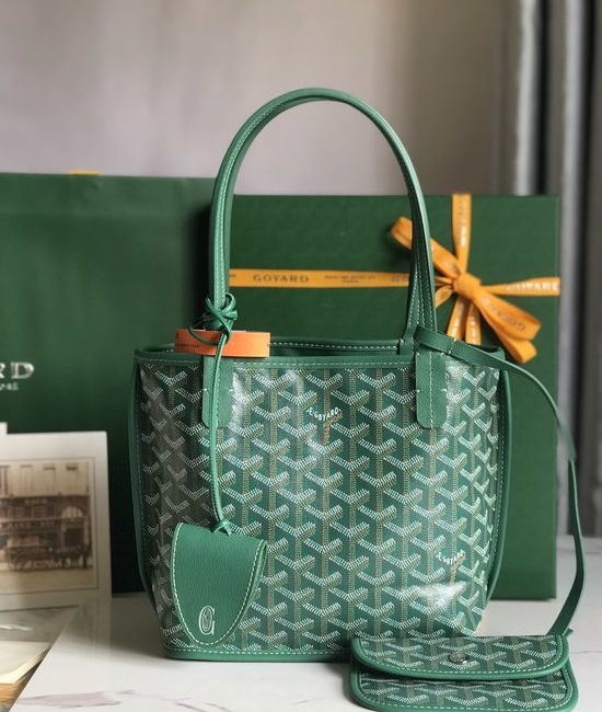 Goyard Anjou Reversible Linen Tote 020660