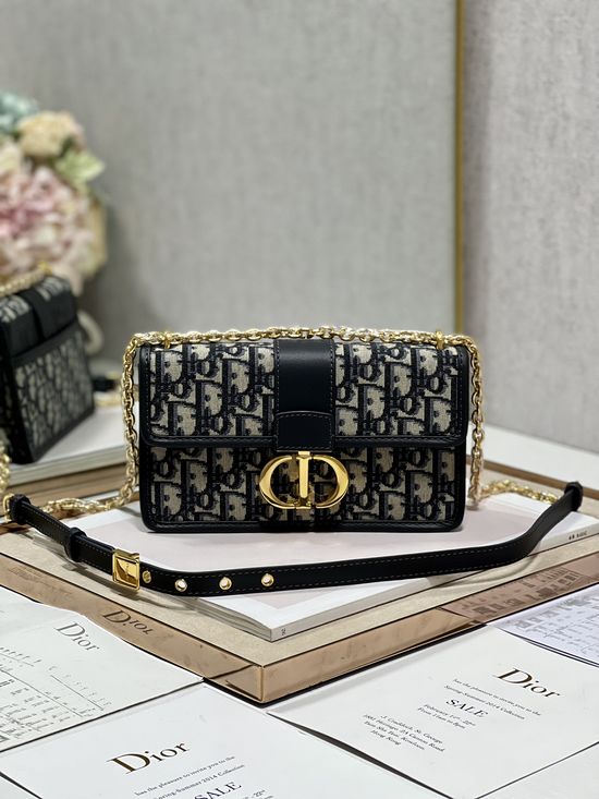 Christian Dior 30 Montaigne Oblique Chain Bag 9334