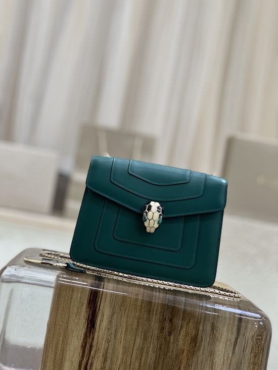 Bvlgari Serpenti Forever Flap Square Bag 35107