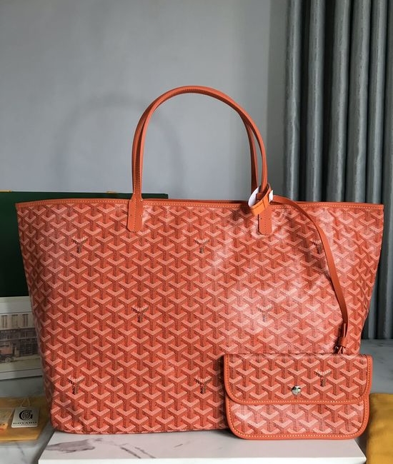 Goyard Tote Premium Quality Canvas Leather Bag 4096