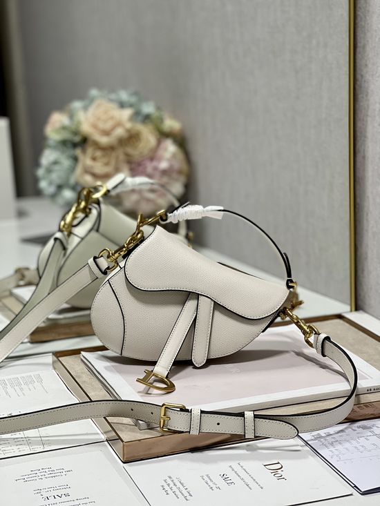 Christian Dior Saddle Bag with Strap 3351 3397