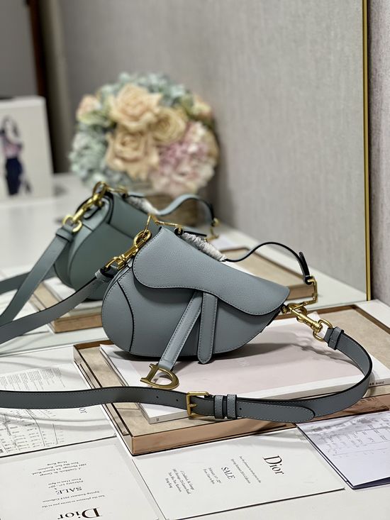 Christian Dior Saddle Bag with Shoulder Strap 3397